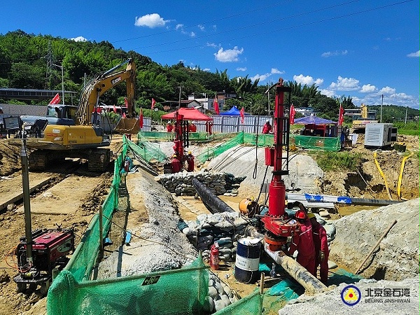 42，1号点断管完成