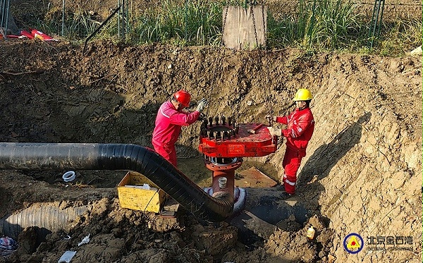 9常州项目开始安装夹板阀