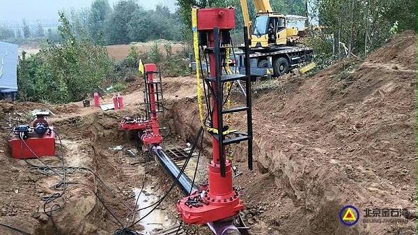 26青岛项目上游开始开封堵孔