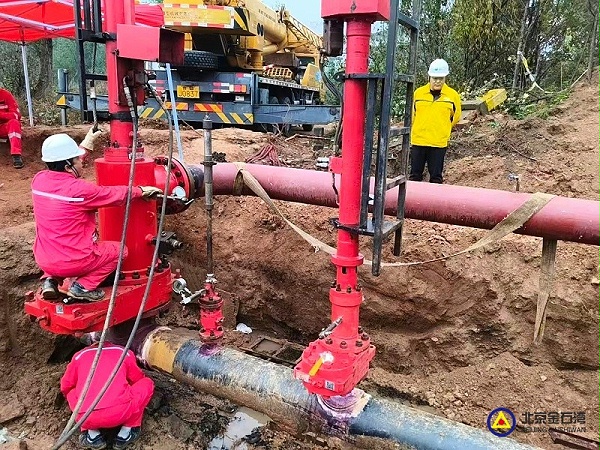 34下游开始封堵