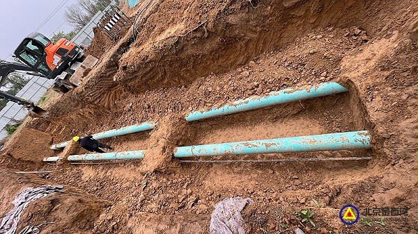 14温潮减河项目上游挖操作坑