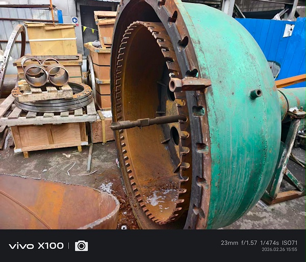 2新疆开孔项目，开孔机，液压站外观清理，