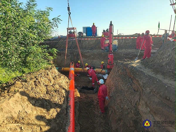 21庆阳上游断管完成